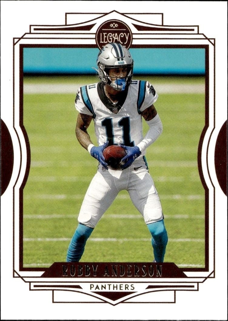 2021 Panini Robby Anderson #31 trading card
