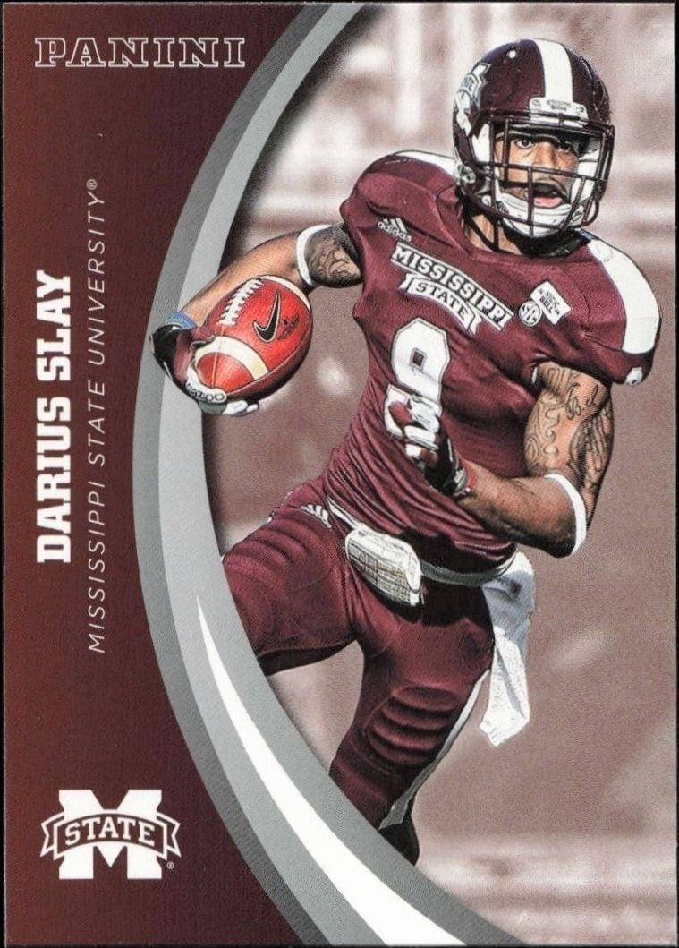 2016 Panini Mississippi State Darius Slay #15 trading card