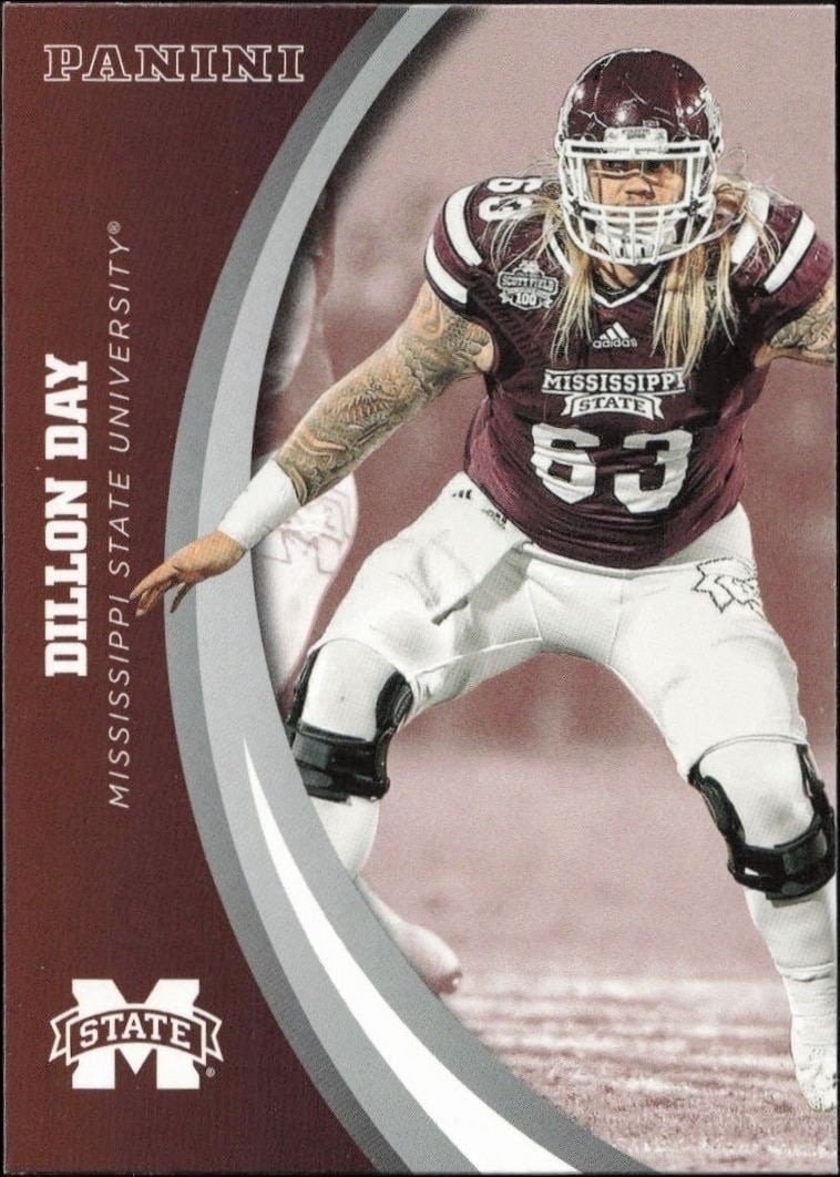 2016 Panini Mississippi State Dillon Day #43 trading card