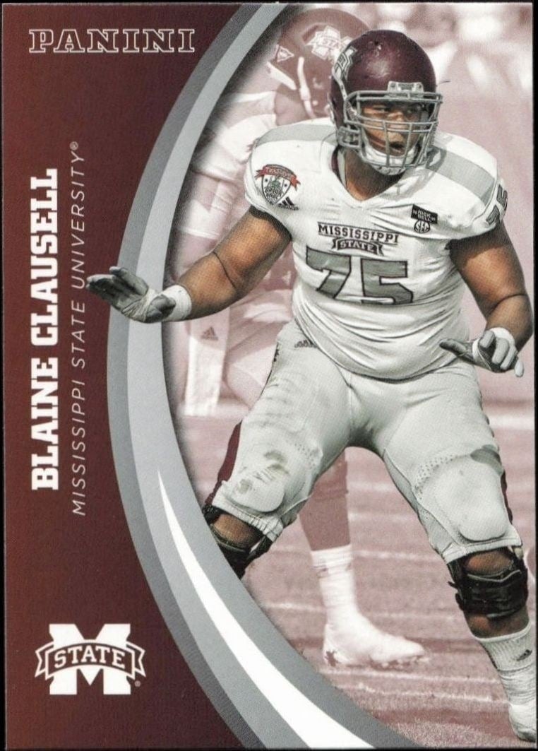 2016 Panini Mississippi State Blaine Clausell #41 trading card