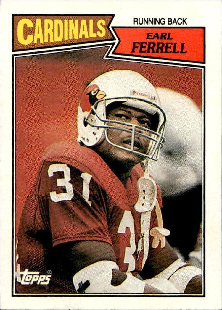 1987 Topps Earl Ferrell #331 trading card