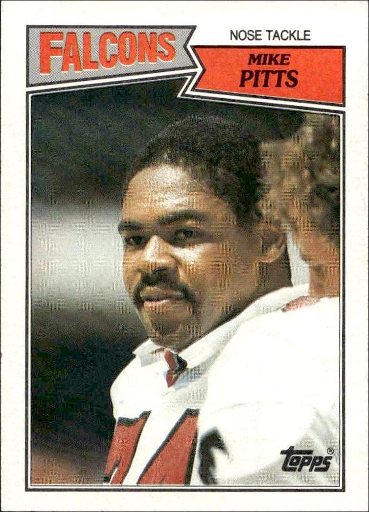 1987 Topps Mike Pitts #259 trading card