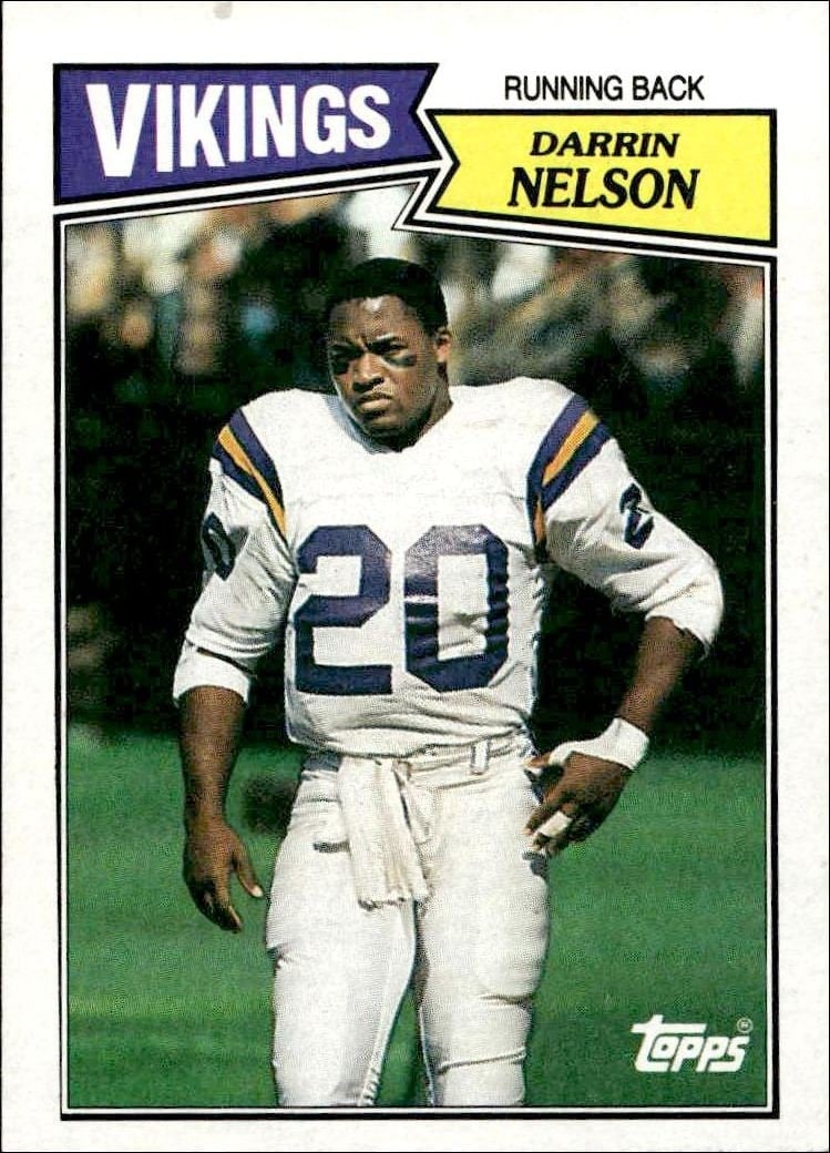 1987 Topps Darrin Nelson #200 trading card