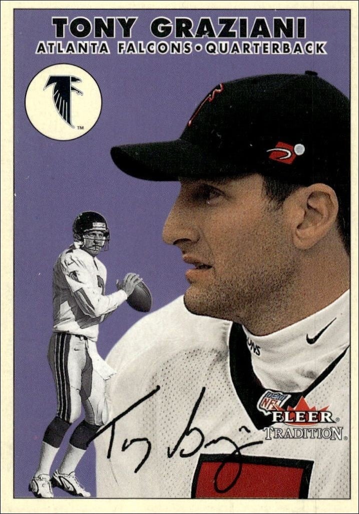 2000 Fleer Tradition Glossy Tony Graziani #291 trading card