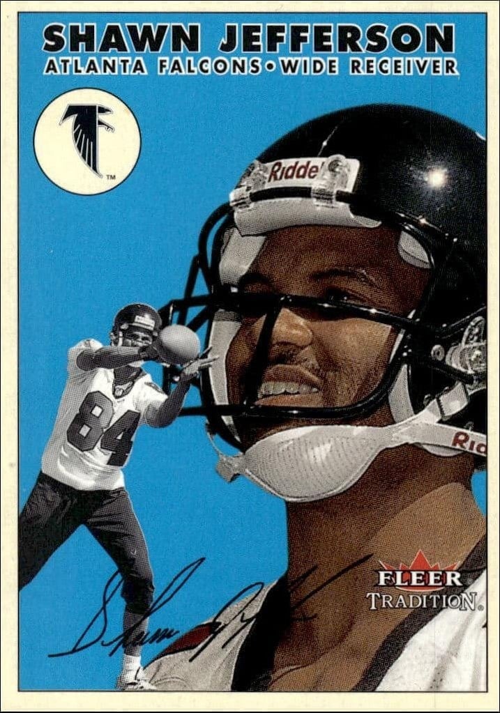 2000 Fleer Tradition Glossy Shawn Jefferson #282 trading card