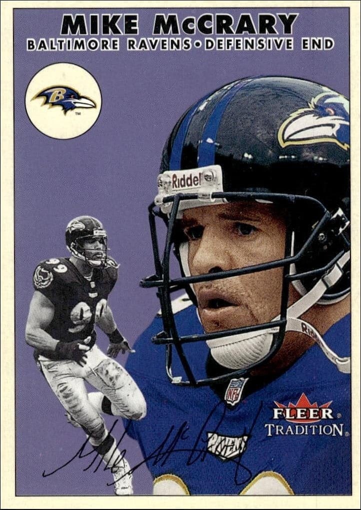 2000 Fleer Tradition Glossy Mike McCrary #281 trading card