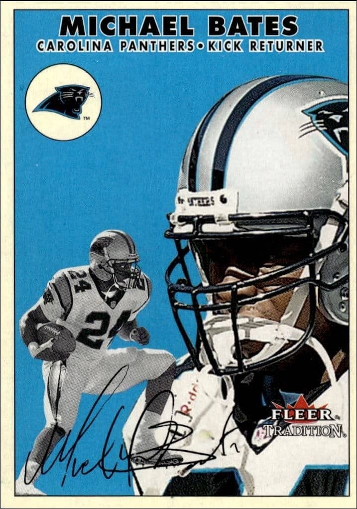 2000 Fleer Tradition Michael Bates #152 trading card