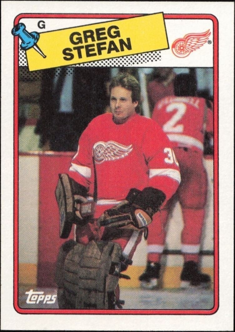 1988-89 Topps Greg Stefan #68 trading card