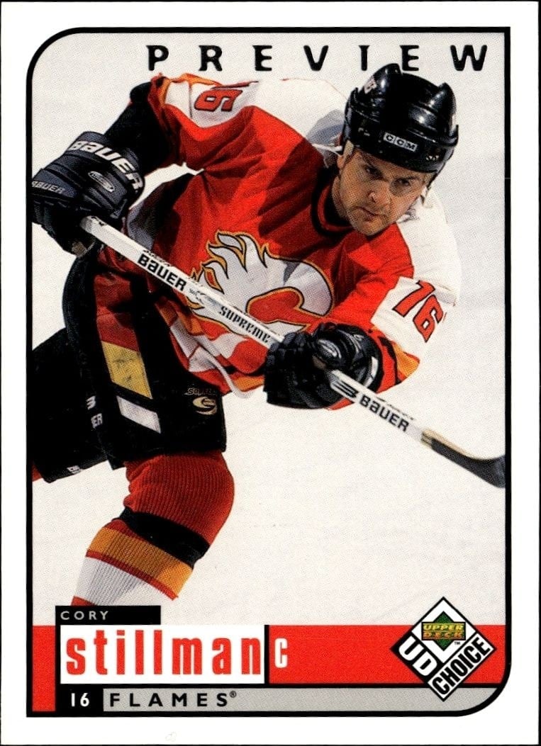 1998-99 Upper-Deck Choice Preview Cory Stillman #33 trading card