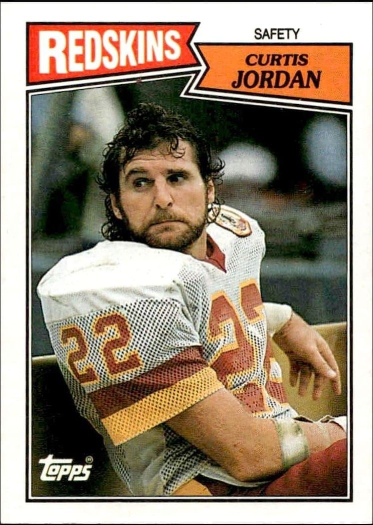 1987 Topps Curtis Jordan #78 trading card