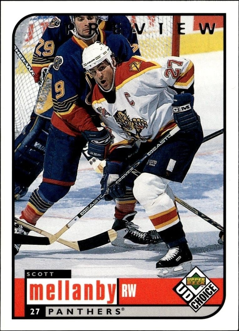 1998-99 Upper-Deck Choice Preview Scott Mellanby #90 trading card