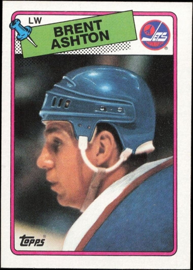 1988-89 Topps Brent Ashton #128 trading card
