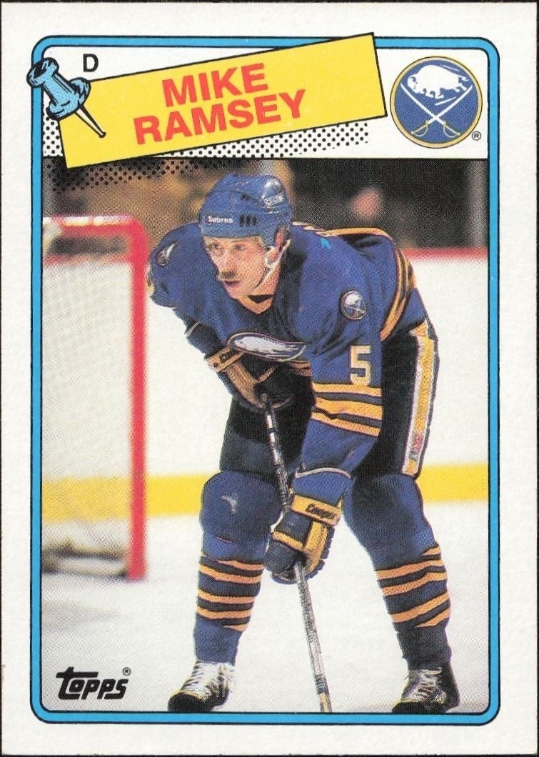1988-89 Topps Mike Ramsey #133 trading card