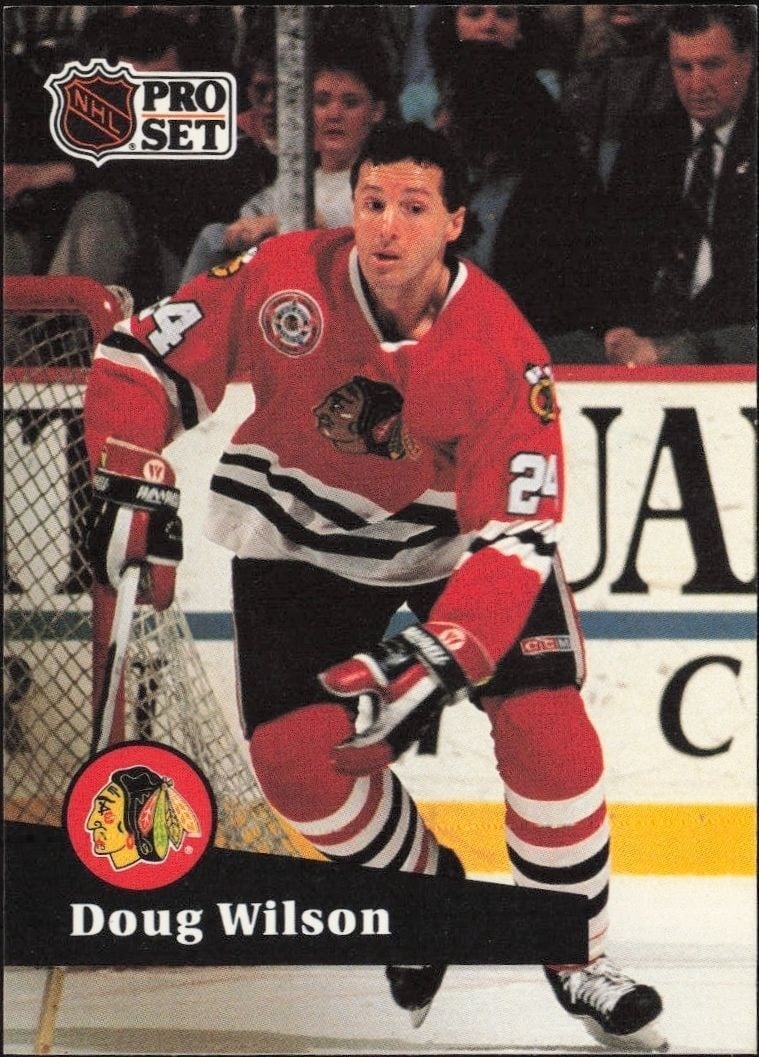 1991-92 Pro-Set Series 1 Doug Wilson #52 trading card