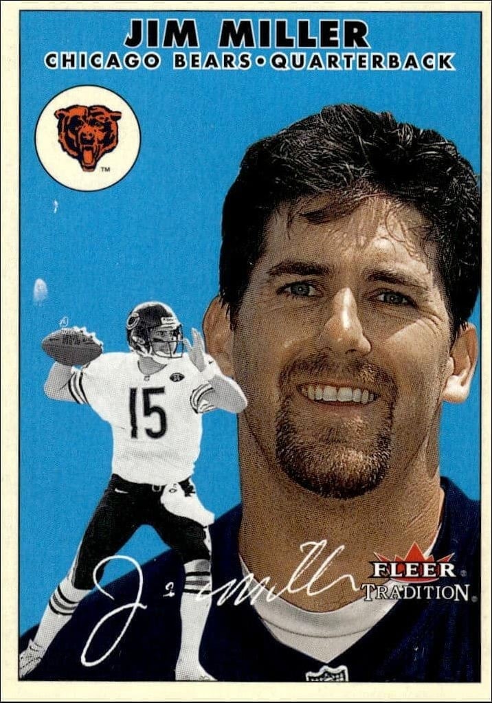 2000 Fleer Tradition Glossy Jim Miller #133 trading card