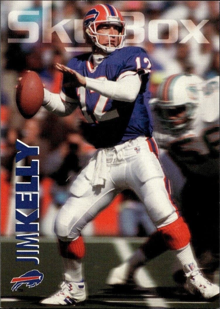 1993 Skybox Impact Jim Kelly #19 trading card