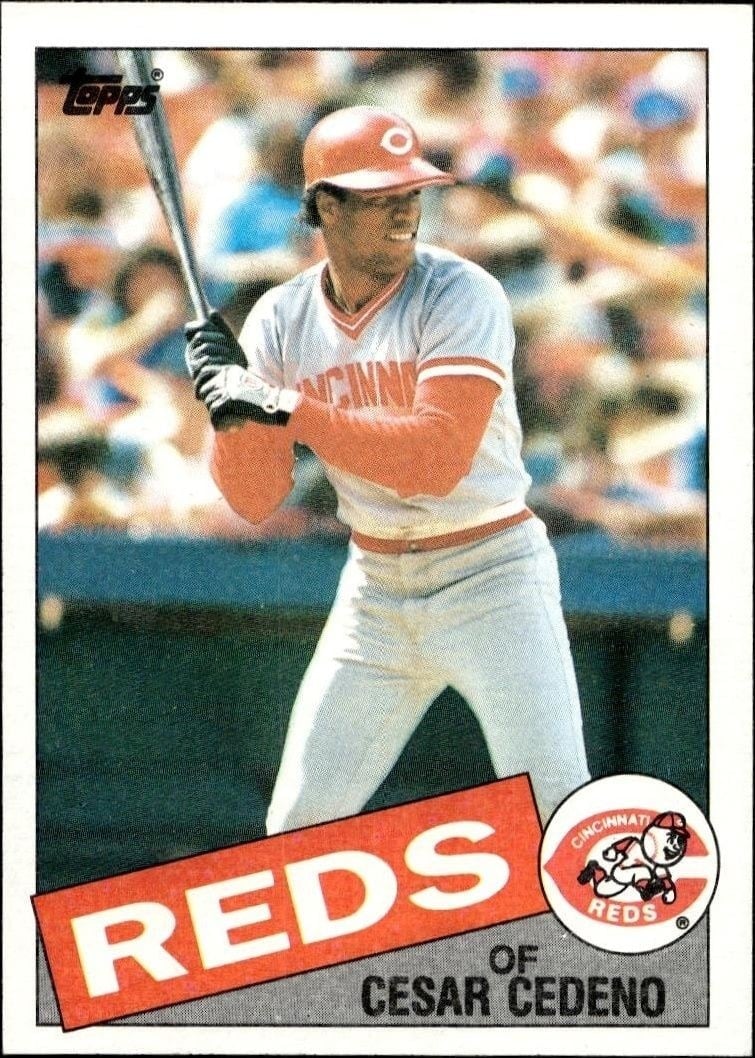 1984 Topps Cesar Cedeno #54 trading card