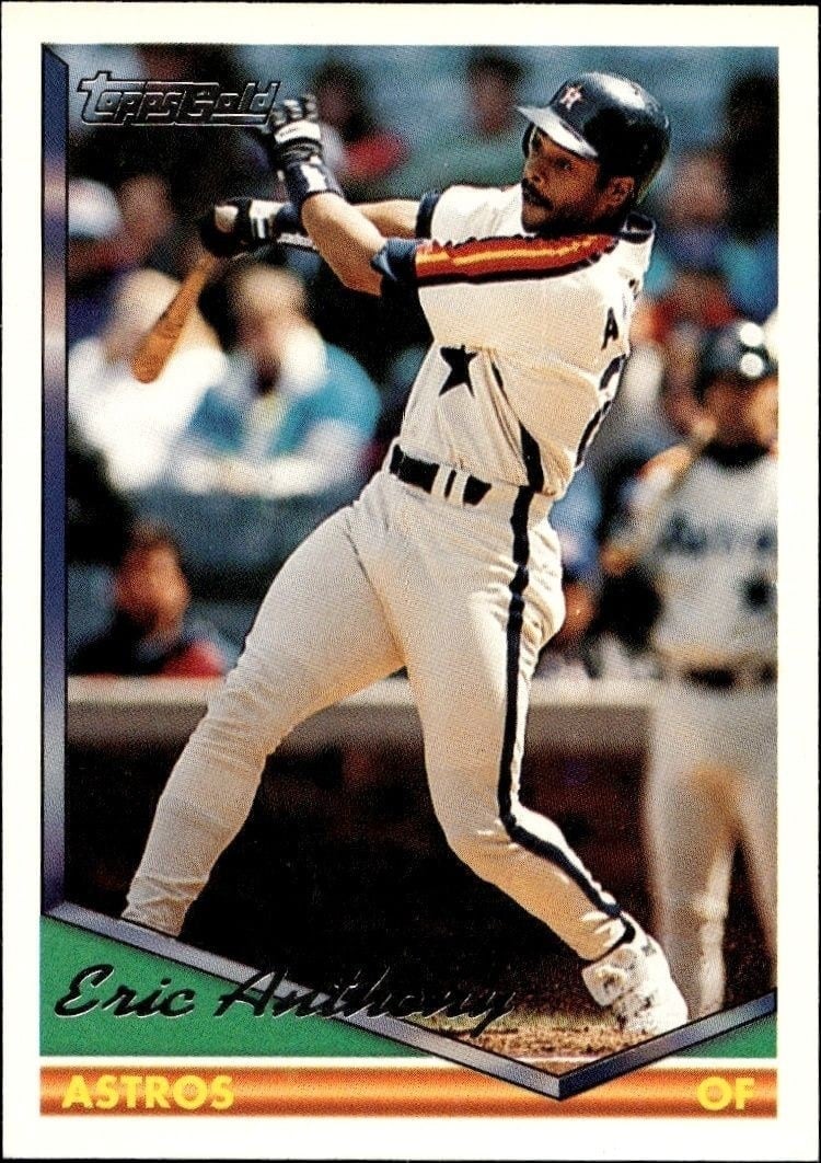 1994 Topps Eric Anthony #182 trading card