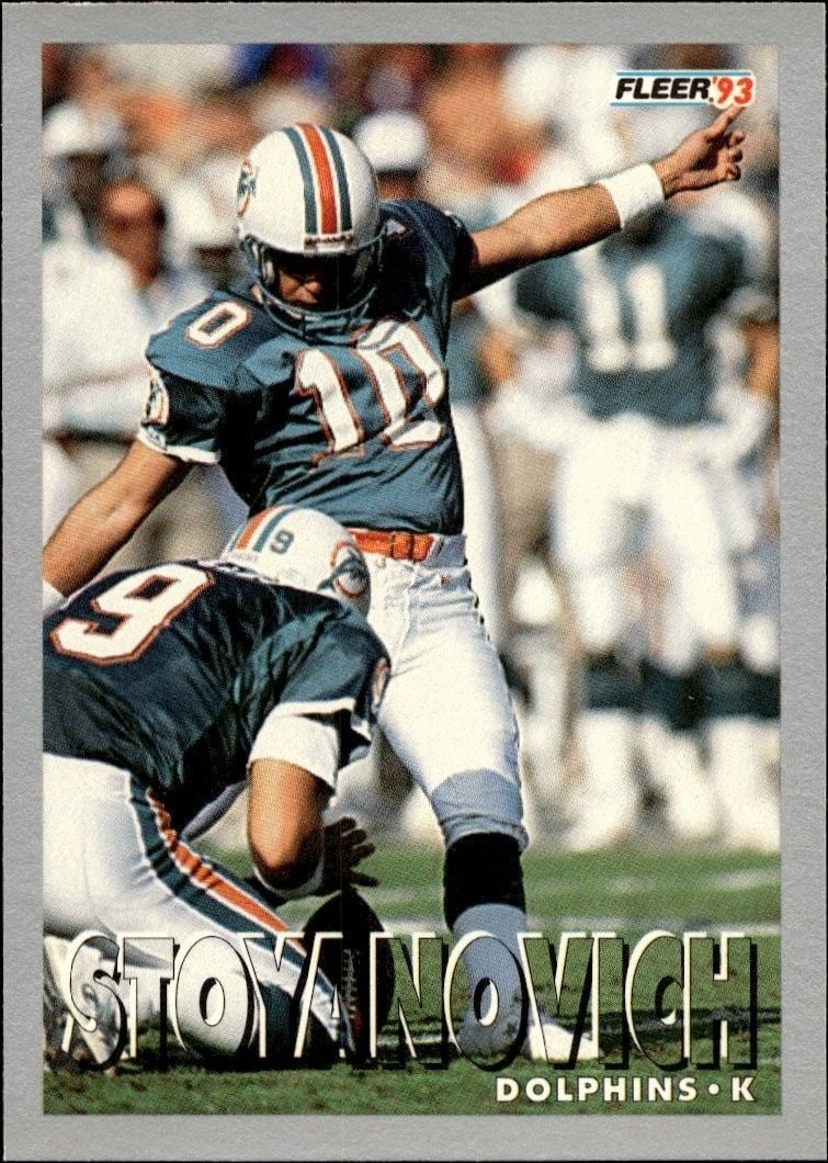 1993 Fleer Pete Stoyanovich #178 trading card