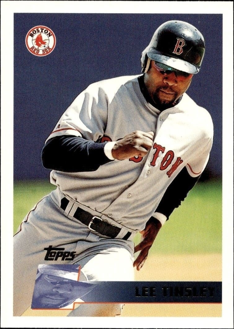 1996 Topps Lee Tinsley #359 trading card