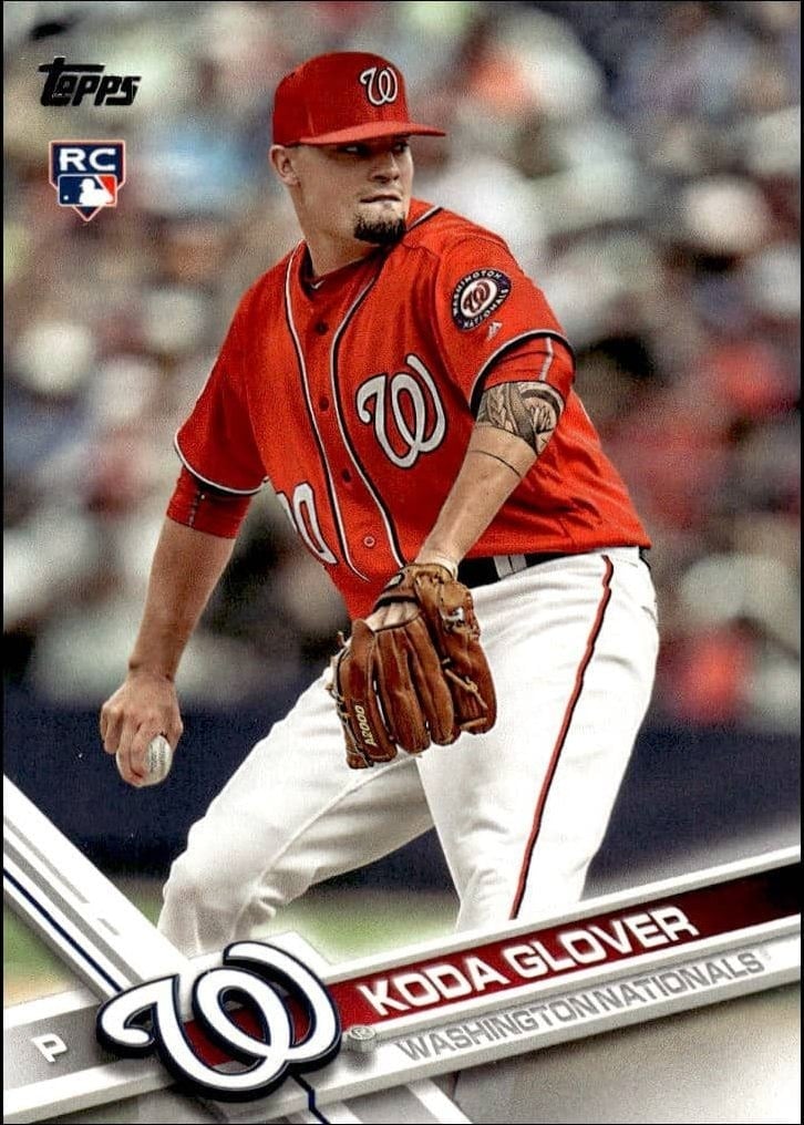 2017 Topps Series 2 Koda Glover #364 trading card