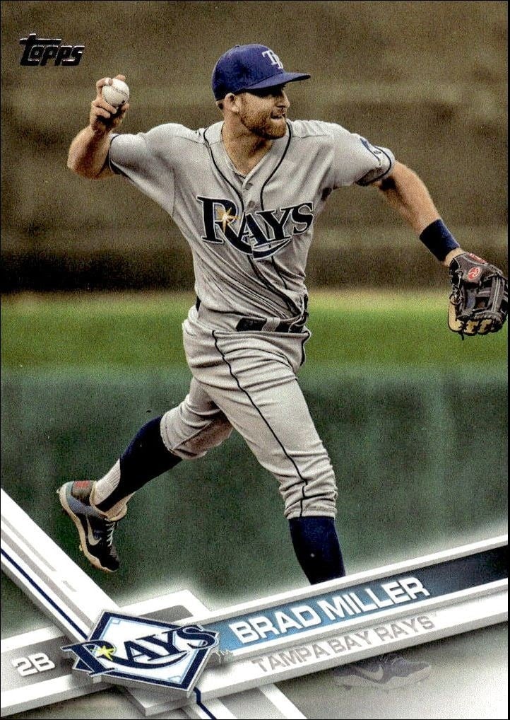 2017 Topps Series 2 Brad Miller #356 trading card