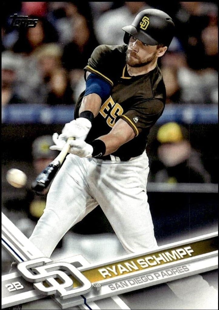 2017 Topps Series 2 Ryan Schimpf #372 trading card