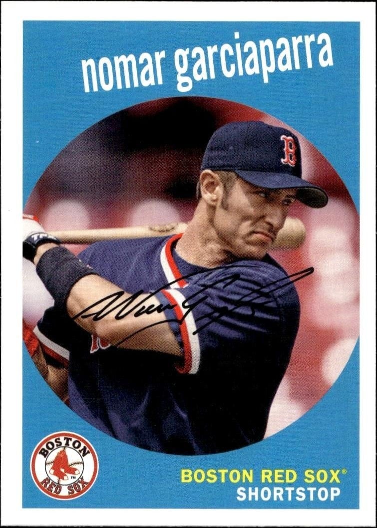 2018 Topps Heritage Nomar Garciaparra #8 trading card
