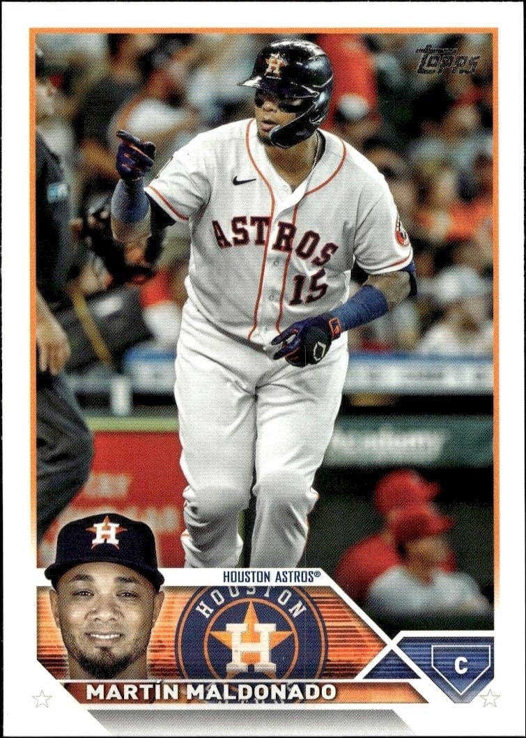 2023 Topps Series 2 Martin Maldonado #495 trading card