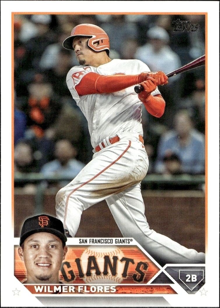 2023 Topps Series 2 Wilmer Flores #552 trading card
