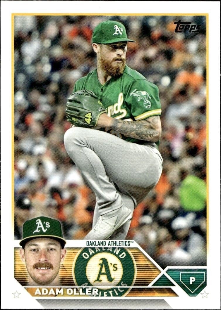 2023 Topps Series 2 Adam Oller #542 trading card