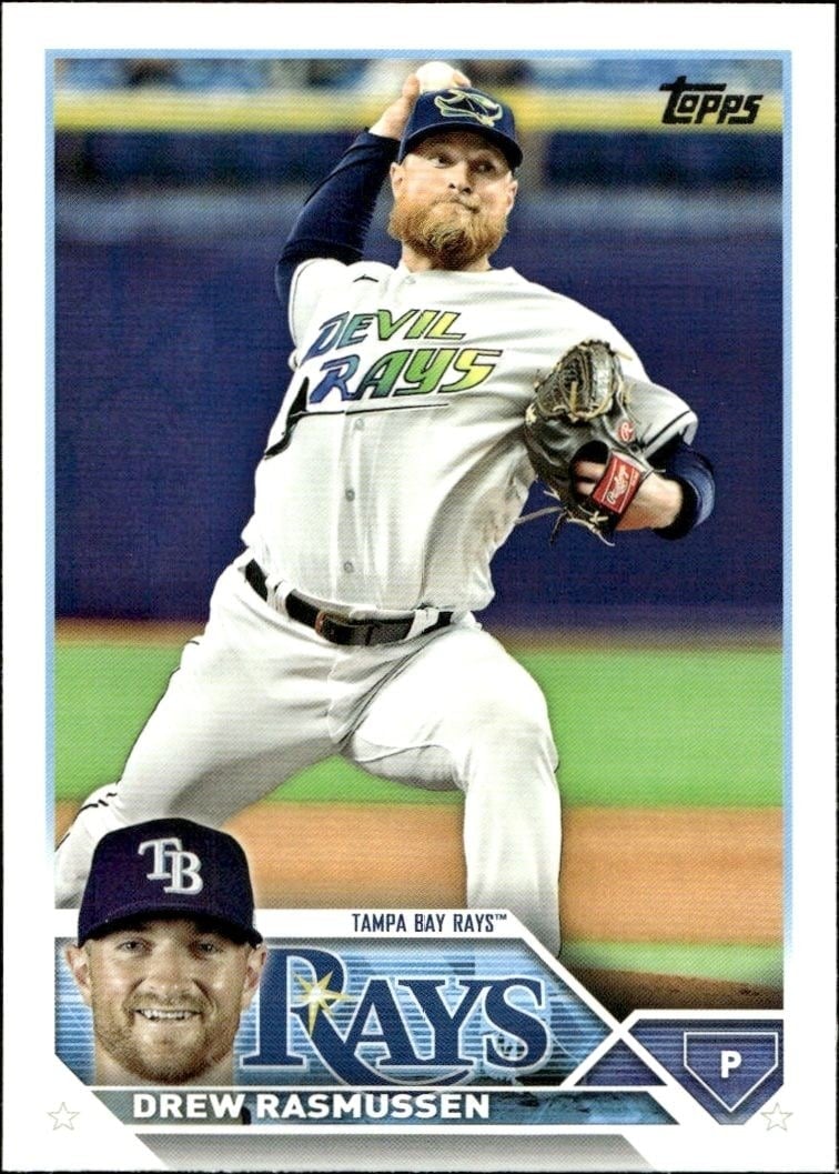 2023 Topps Series 2 Drew Rasmussen #449 trading card