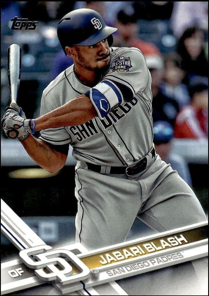 2017 Topps Series 2 Jabari Blash #530 trading card