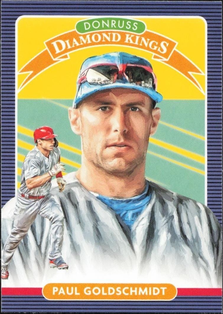 2020 Panini Donruss Paul Goldschmidt #25 trading card
