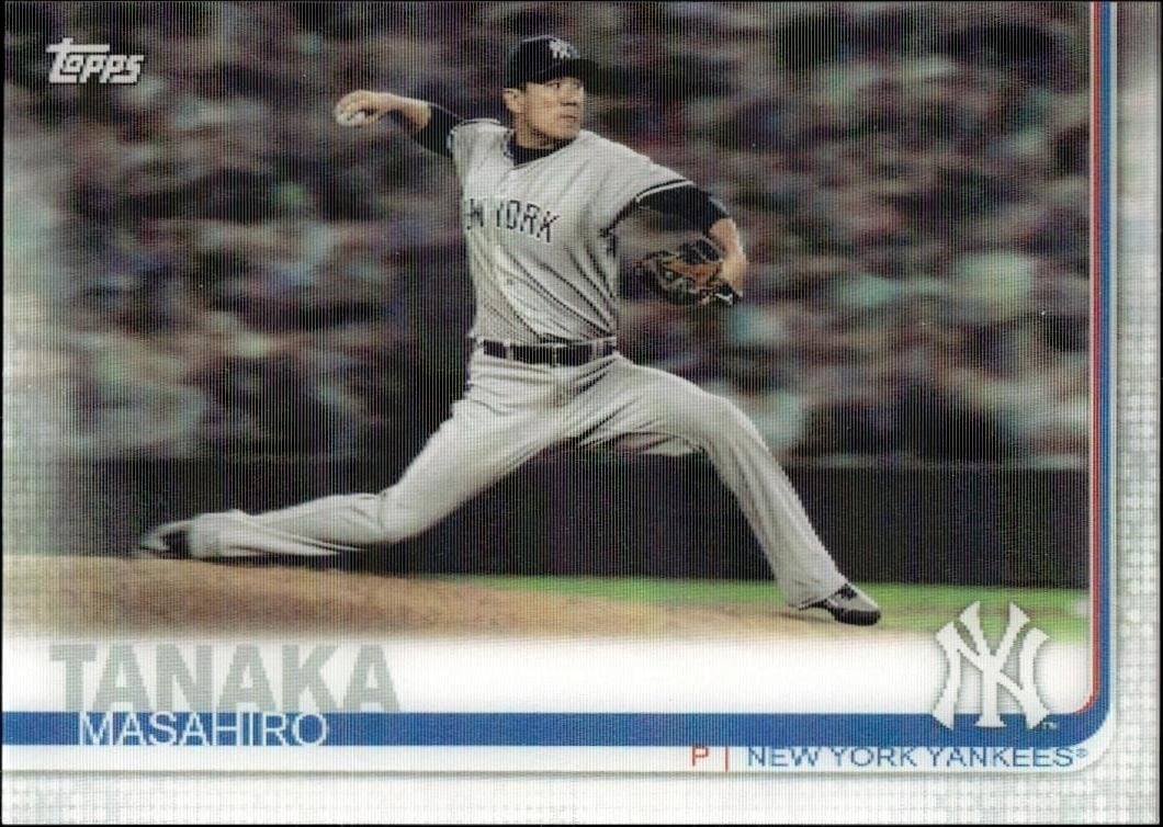 2019 Topps On Demand 3D Masahiro Tanaka #396 trading card