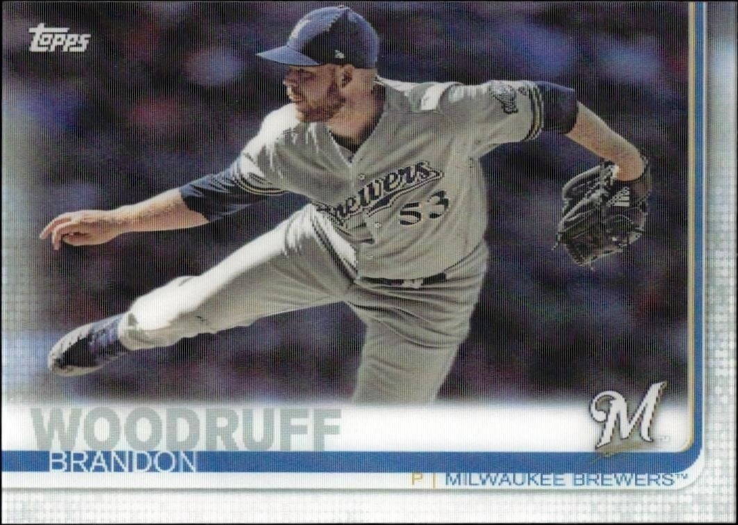 2019 Topps On Demand 3D Brandon Woodruff #687 trading card