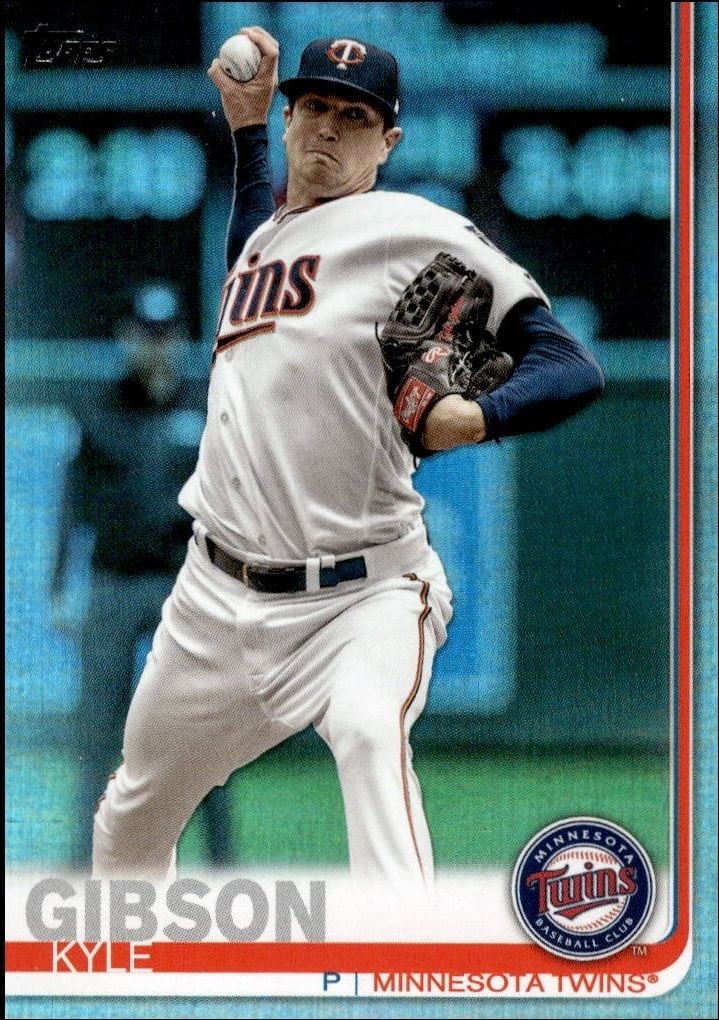 2019 Topps Series 2 Kyle Gibson #597 trading card