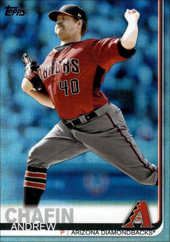 2019 Topps Series 2 Andrew Chafin #484 trading card