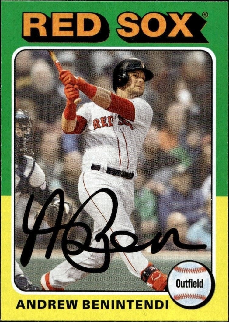 2019 Topps Archives Andrew Benintendi #197 trading card
