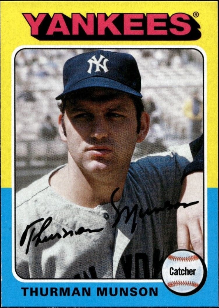 2019 Topps Archives Thurman Munson #178 trading card