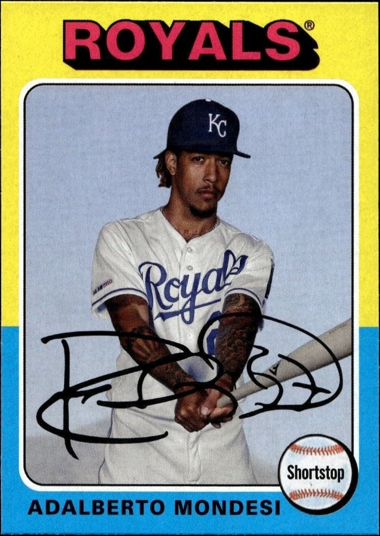 2019 Topps Archives Adalberto Mondesi #131 trading card