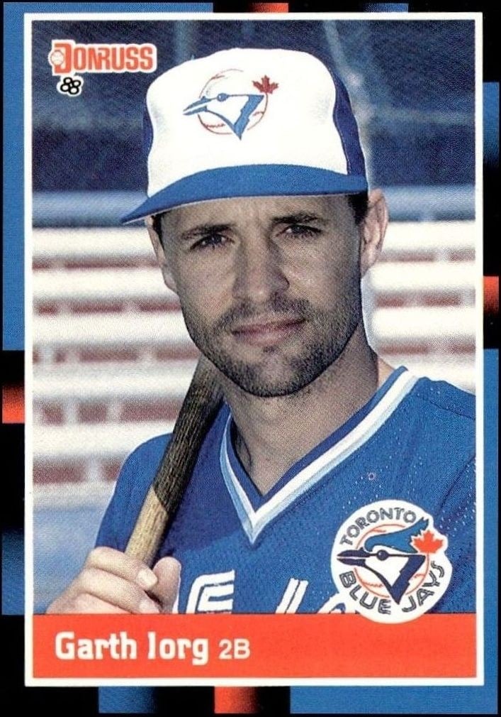 1988 Donruss Garth Iorg #444 trading card