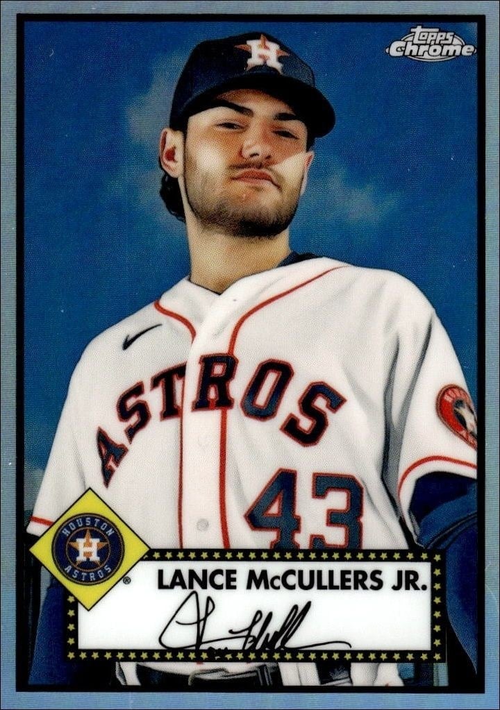 2021 Topps Chrome Platinum Anniversary Lance McCullers Jr. #404 trading card
