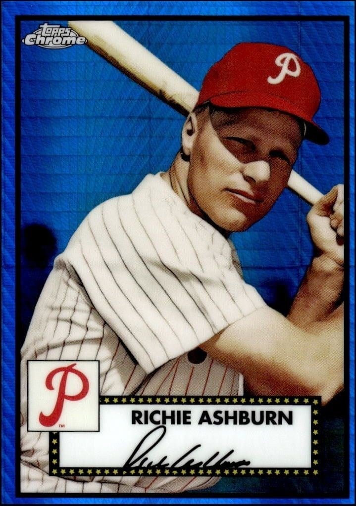 2021 Topps Chrome Platinum Anniversary Richie Ashburn #627 trading card