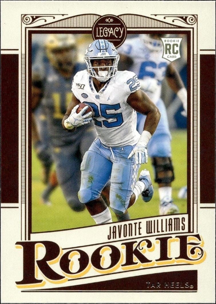 2021 Panini Legacy Javonte Williams #166 trading card