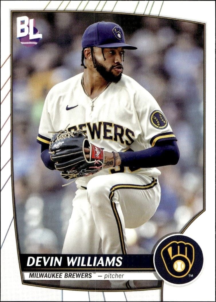 2023 Topps Big League Devin Williams #197 trading card
