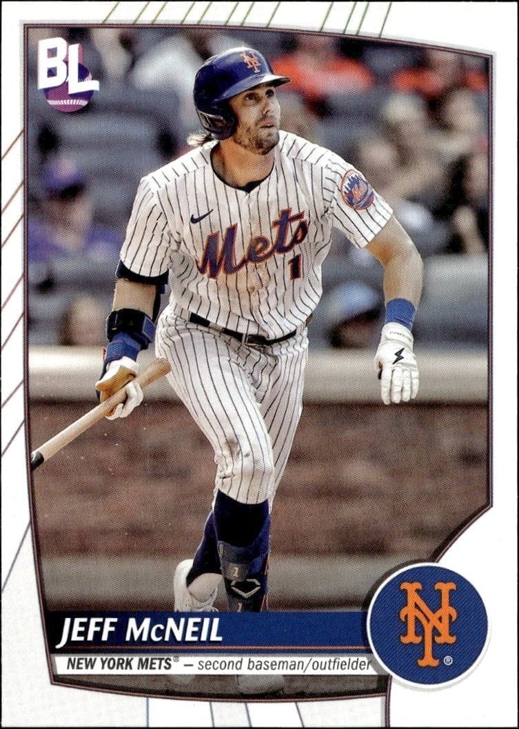 2023 Topps Big League Jeff McNeil #145 trading card