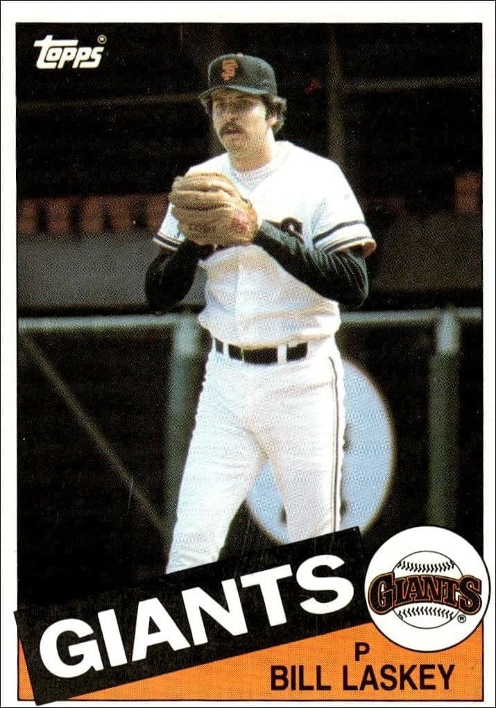 1985 Topps Bill Laskey #331 trading card