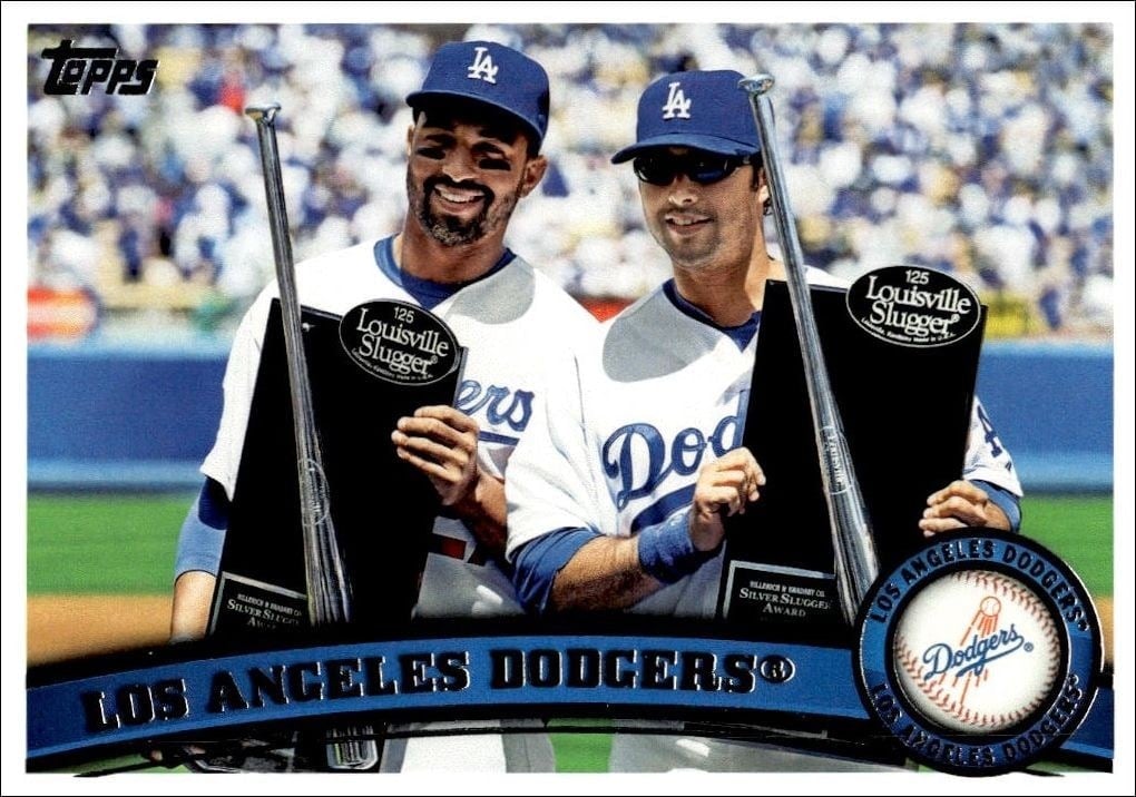 2011 Topps Series 2 Los Angeles Dodgers #646 trading card