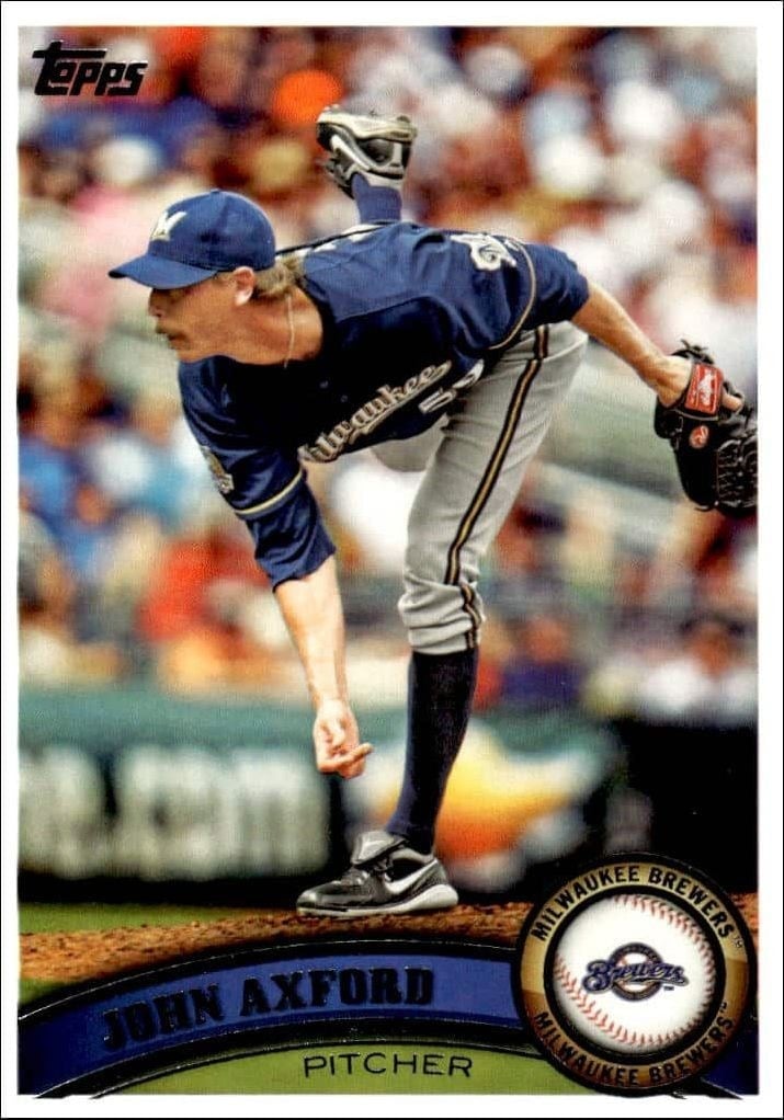 2011 Topps Series 2 John Axford #591 trading card